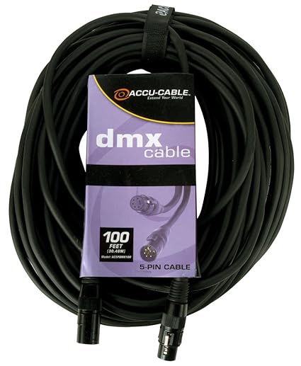 Elation 100' 5 Pin DMX Cable