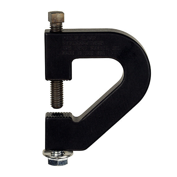 Purlin Clamp, 1/2" Fastener, Black Anodized