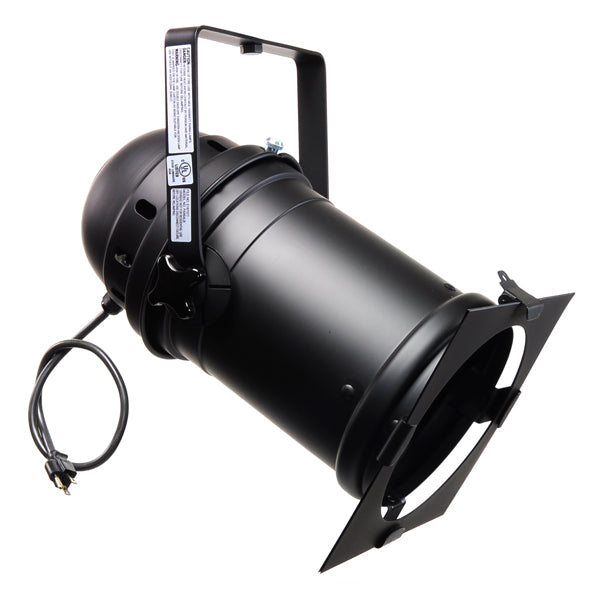 Par 64 Black Aluminum, w/C.F.