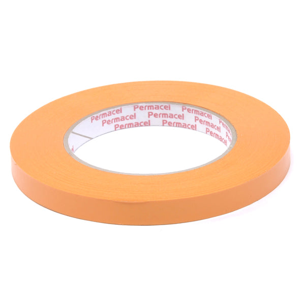 1/2" Orange Paper Tape Perm
