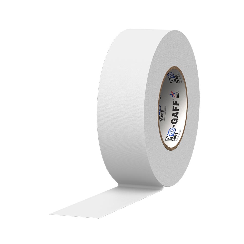 2" White Gaffer Tape ProTapes - 55 yd