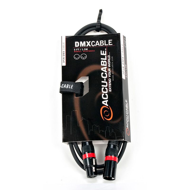 Elation 5' 3 Pin DMX Cable