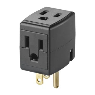 Cube Tap, Black - Leviton (692-E)
