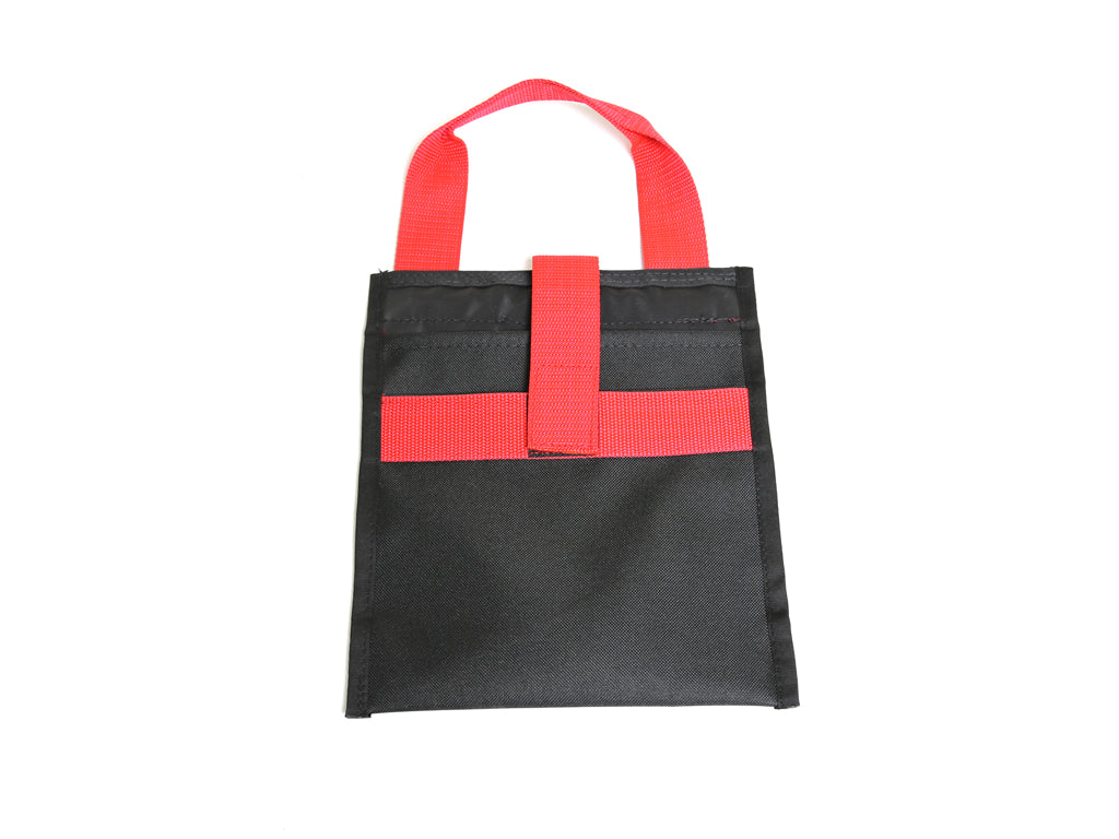 Source Four Leko Accessory Bag - 3 Pocket Blk+Red - Mogul