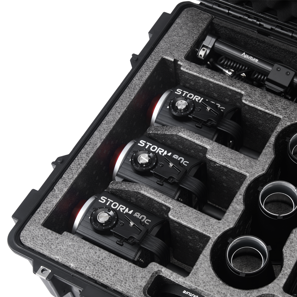 Aputure STORM 80c 3-Light Kit (US)
