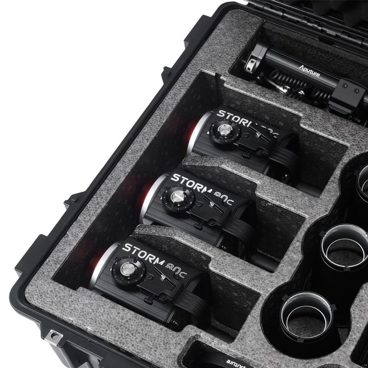 Aputure STORM 80c 3-Light Kit (US)