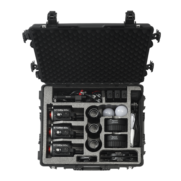 Aputure STORM 80c 3-Light Kit (US)