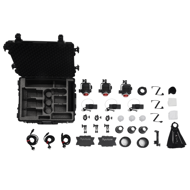 Aputure STORM 80c 3-Light Kit (US)