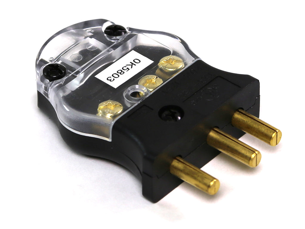 20amp Male Stage Pin Connector Clear - Leviton