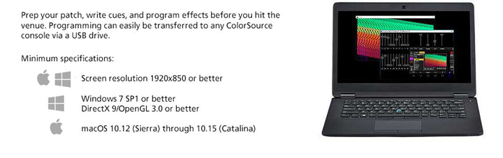 ETC ColorSource 20 Console - 20 Faders, 80 ch. or Devices