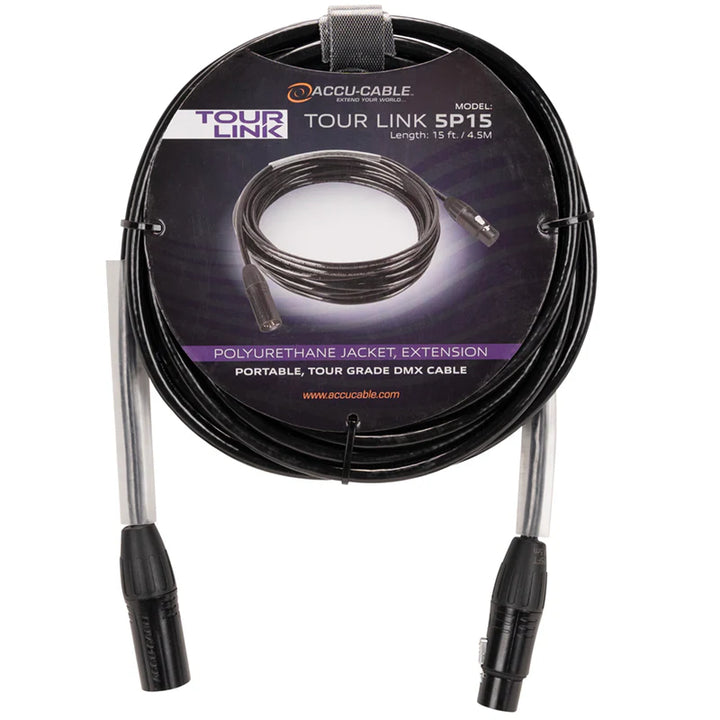 Elation 15' 5 Pin Tour Link DMX Cable