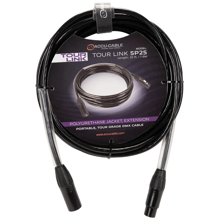Elation 25' 5 Pin Tour Link DMX Cable