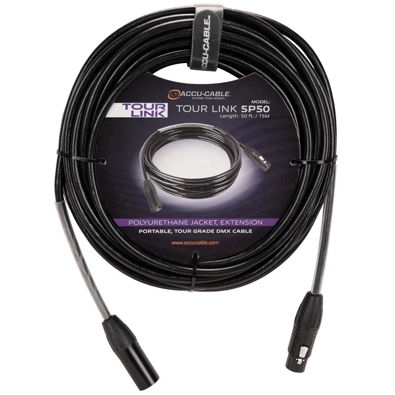 Elation 50' 5 Pin Tour Link DMX Cable