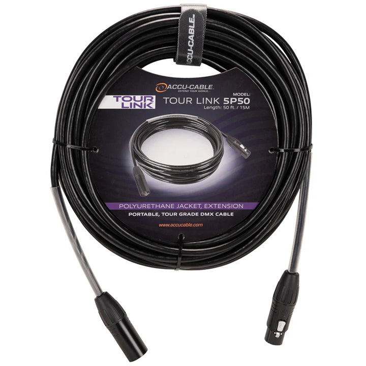 Elation 50' 5 Pin Tour Link DMX Cable
