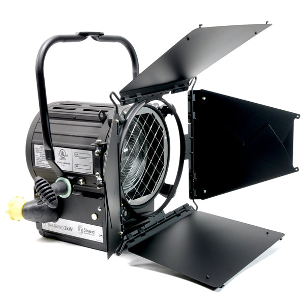 Strand Bambino 2kW Tungsten Fresnel MO BE 120v, B-Stock