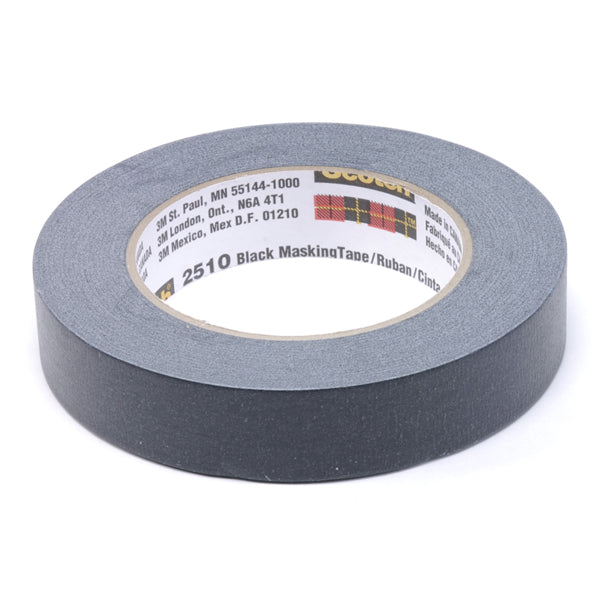 1" Black Masking Tape