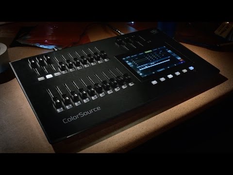 ETC ColorSource 20 Console - 20 Faders, 80 ch. or Devices